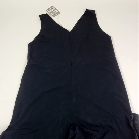 Everlane Black Japanese GoWeave Essential Jumpsuit sz 2 - Picture 6 of 7